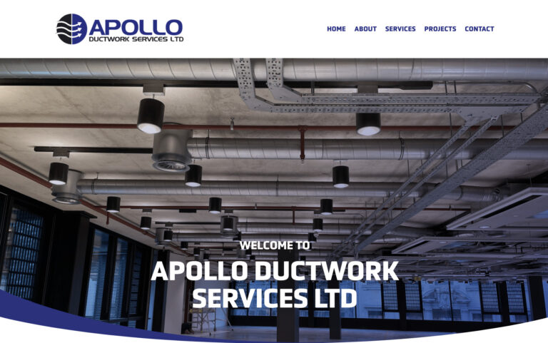 Apollo Ductwork Desktop Screenshot