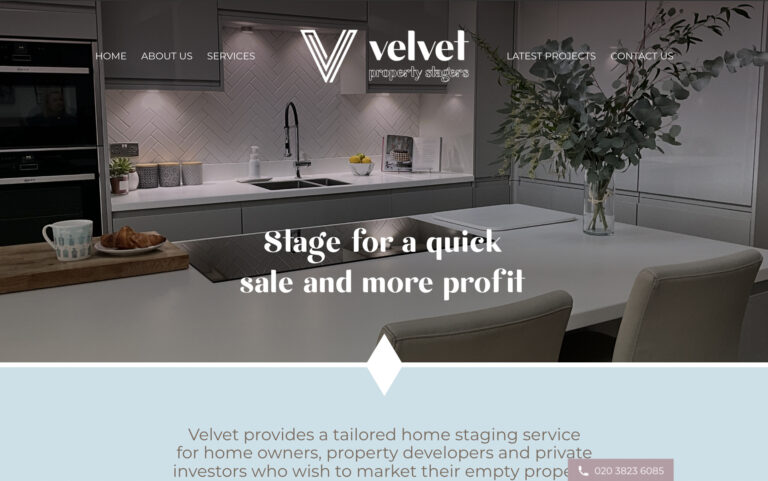 Velvet Property Stagers Desktop Screenshot